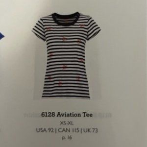 Cabi Small Aviation Tee - NWOT